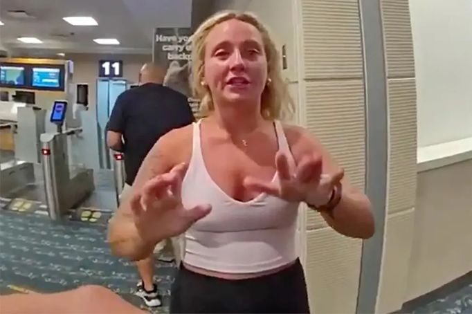 Kiera Lyons-airport-brawl