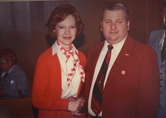 John Wayne Gacy with Rosalynn Carter
