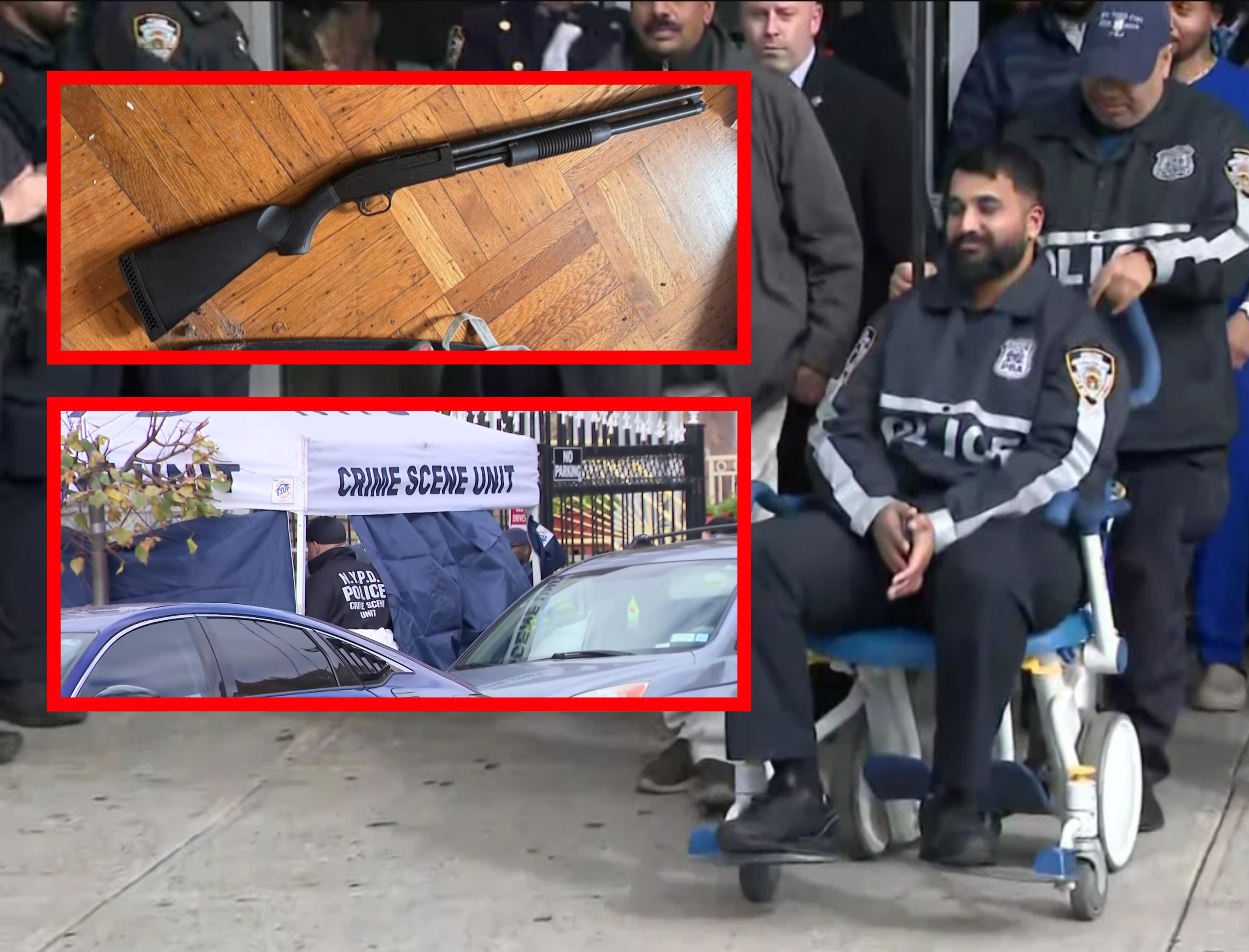 NYPD Officer, Shot in Face, Kills Suspected Murderer in Brooklyn Shootout