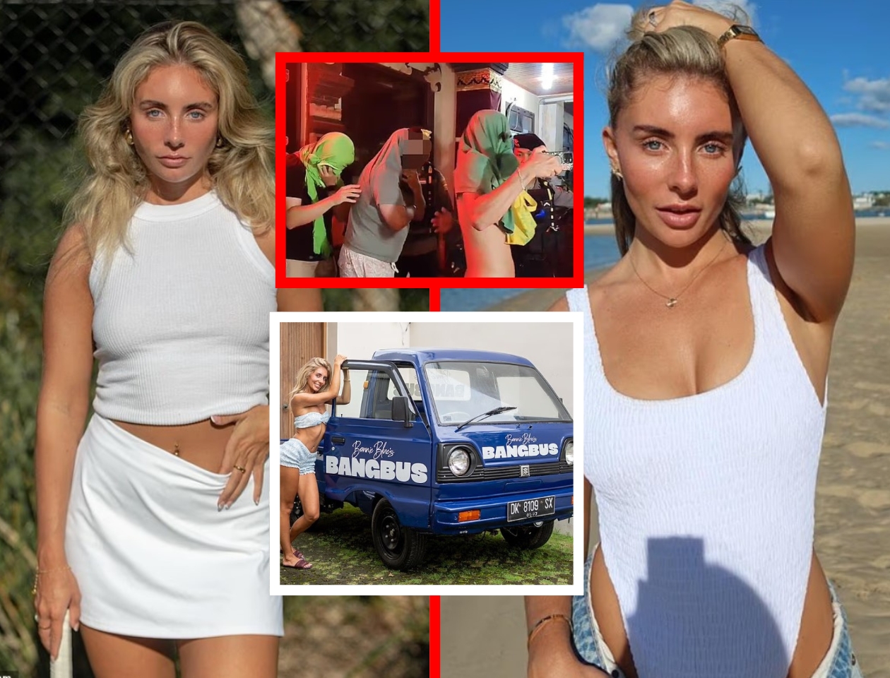 Bonnie Blue and Fourteen Aussies Arrested in Bali Porn Raid; "Schoolgirl" Outfits and Viagra Seized