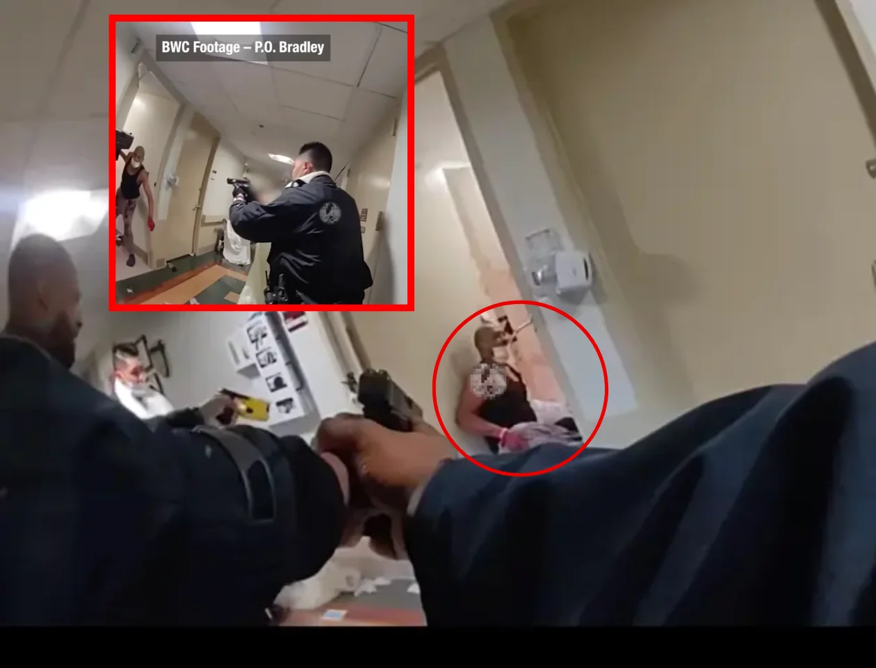 Bodycam Video Shows NYPD Shooting During Standoff With Armed Patient Inside Brooklyn Hospital