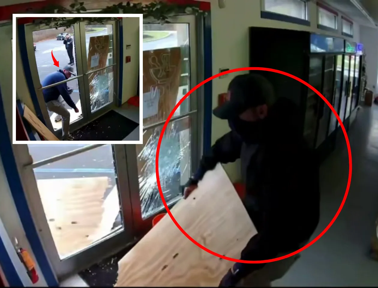 WATCH: Pharmacy Burglarized Twice in One Day, Suspect Captured on Surveillance Video