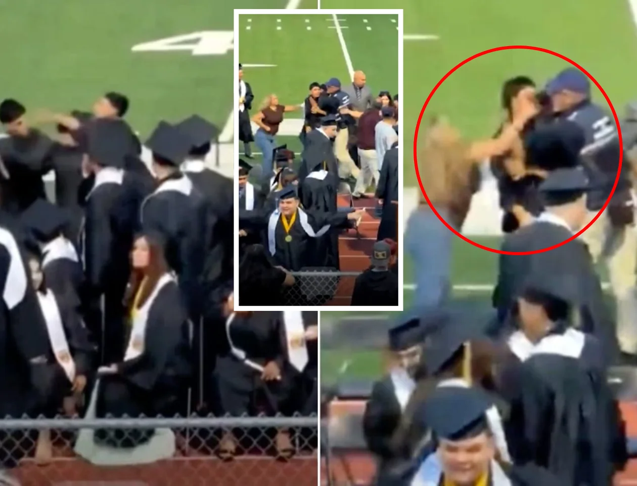 WATCH: Wild Scuffle Breaks Out After California High School Graduation Ceremony