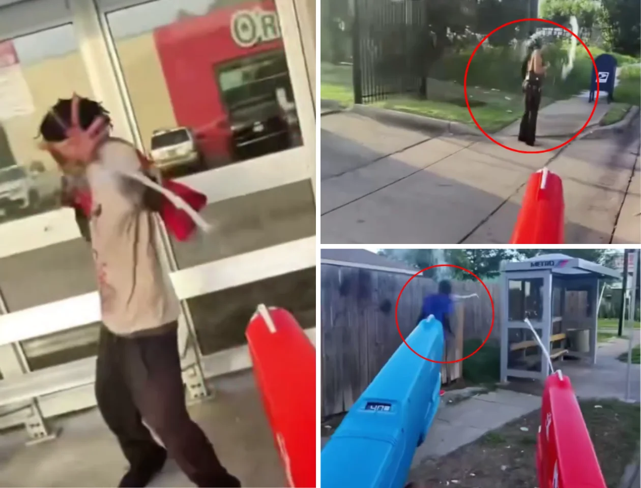 WATCH: Houston Man Arrested After Spending Months Filming Himself Spraying Homeless and Disabled People With a High-Powered Water Gun for Social Media Views