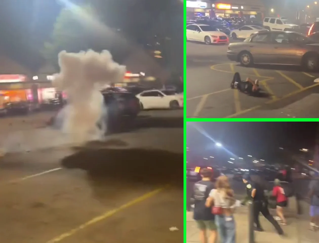 WATCH: Milwaukee Police Officer Knocked Down by Firework Explosion on Brady Street as Two Officers Are Injured in One Night