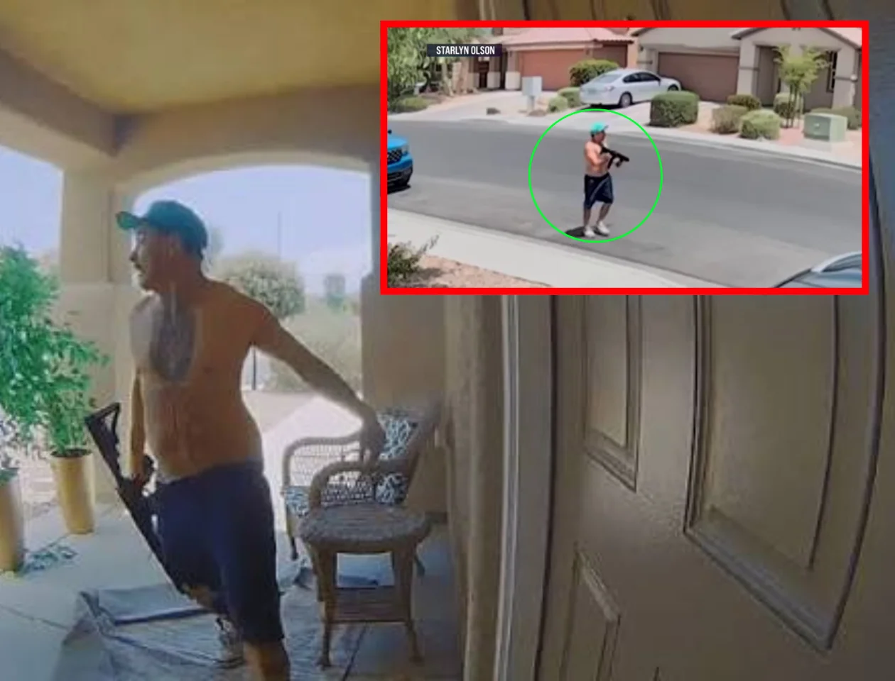 WATCH: Man Seen Firing Rifle in North Las Vegas Neighborhood Dies After Arrest