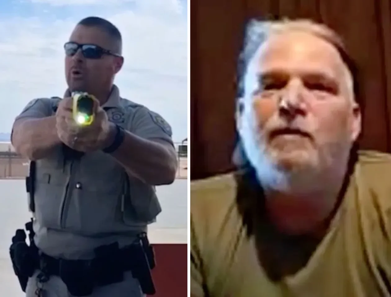 Arizona Man Catches Fire After Federal Wildlife Officer Deploys Taser Near Gas Pump