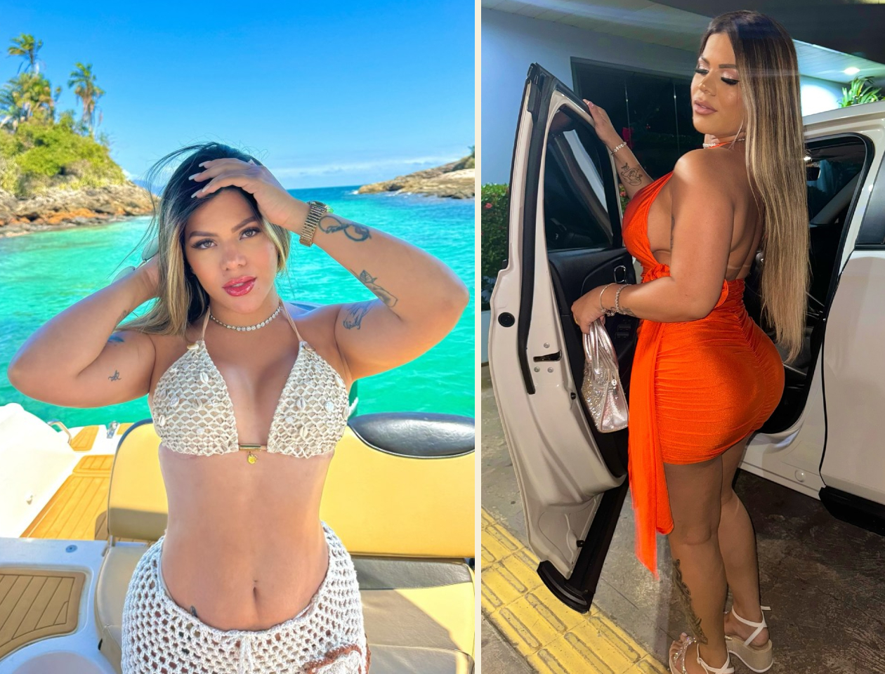Glamorous Brazilian Influencer Arrested for Allegedly Ordering Gang to Torture Robbery Suspects
