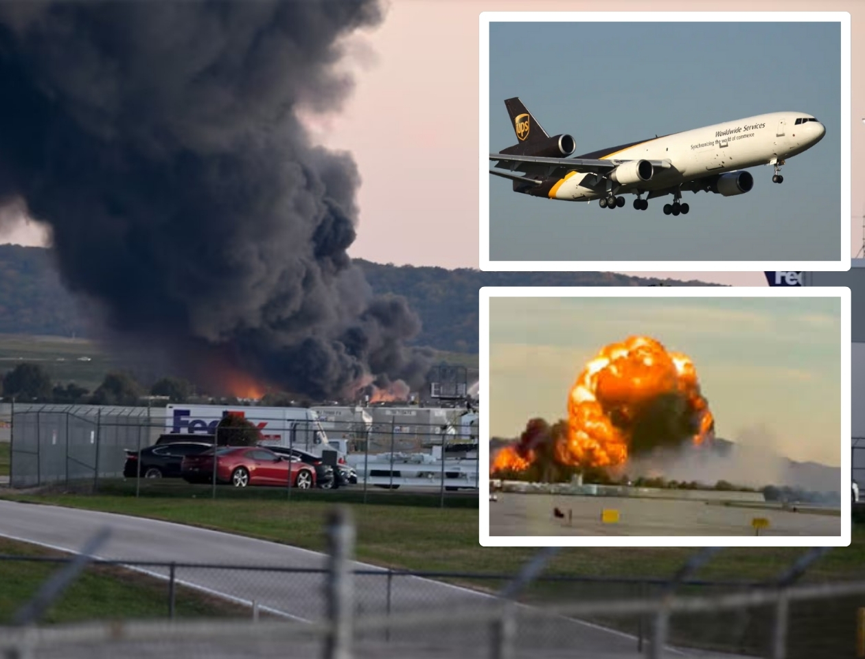 WATCH: Catastrophic Cargo Plane Crash Kills Seven Near Louisville Airport