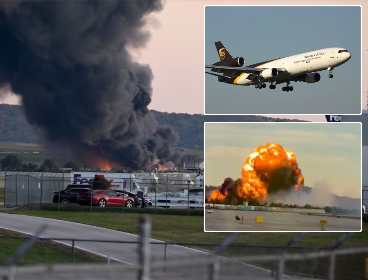 WATCH: Catastrophic Cargo Plane Crash Kills Seven Near Louisville Airport