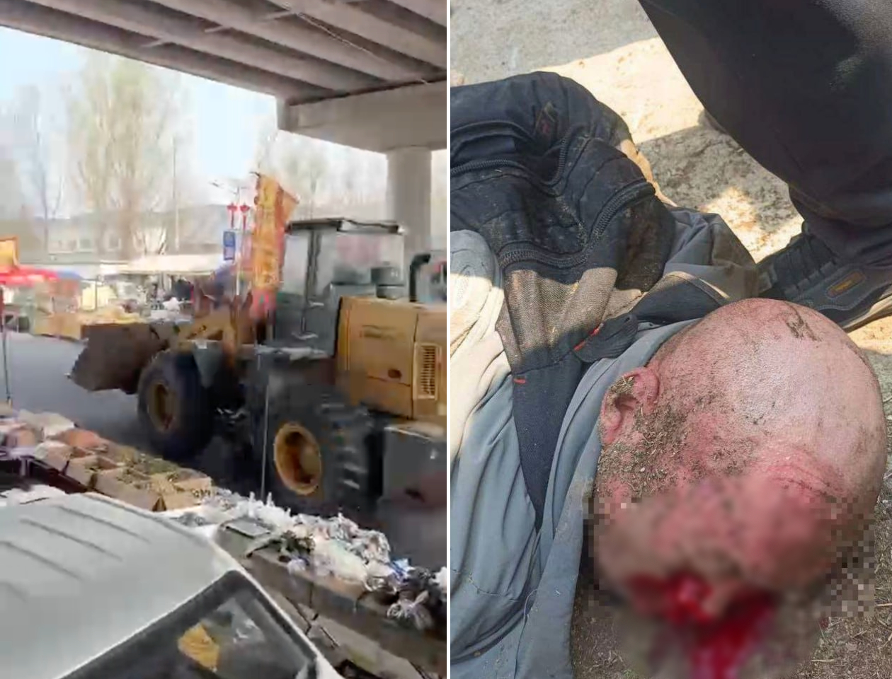 WATCH: Bulldozer Attack at Beijing Market Leaves Multiple Casualties Amid Information Blackout
